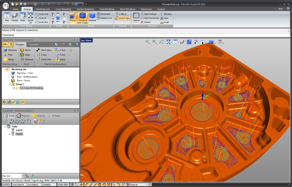 VisualMILL Screenshot